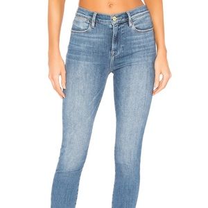 FRAME le high skinny crop, size 24